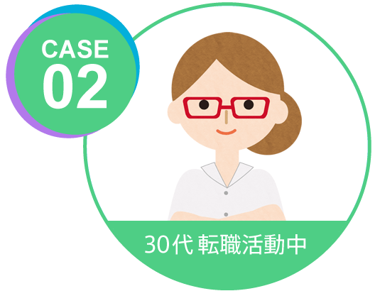 case02 30代転職活動中