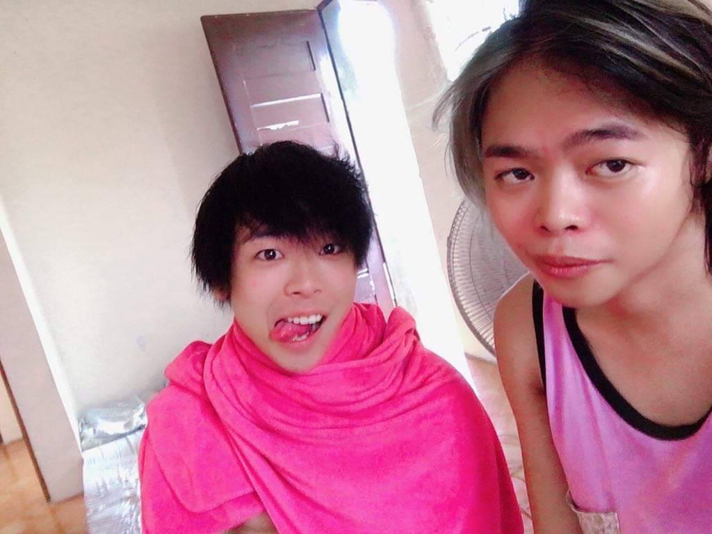 先生とのツーショット